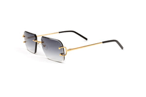 Classic-C-by-VWC-sunglasses-18kt-gold-gradient-grey-rectangular-lenses